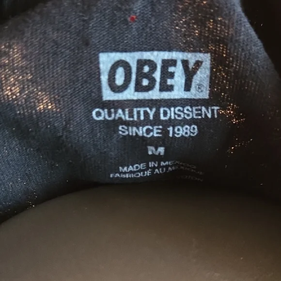 Obey Black Short Sleeve Tee - Picture 2 of 4